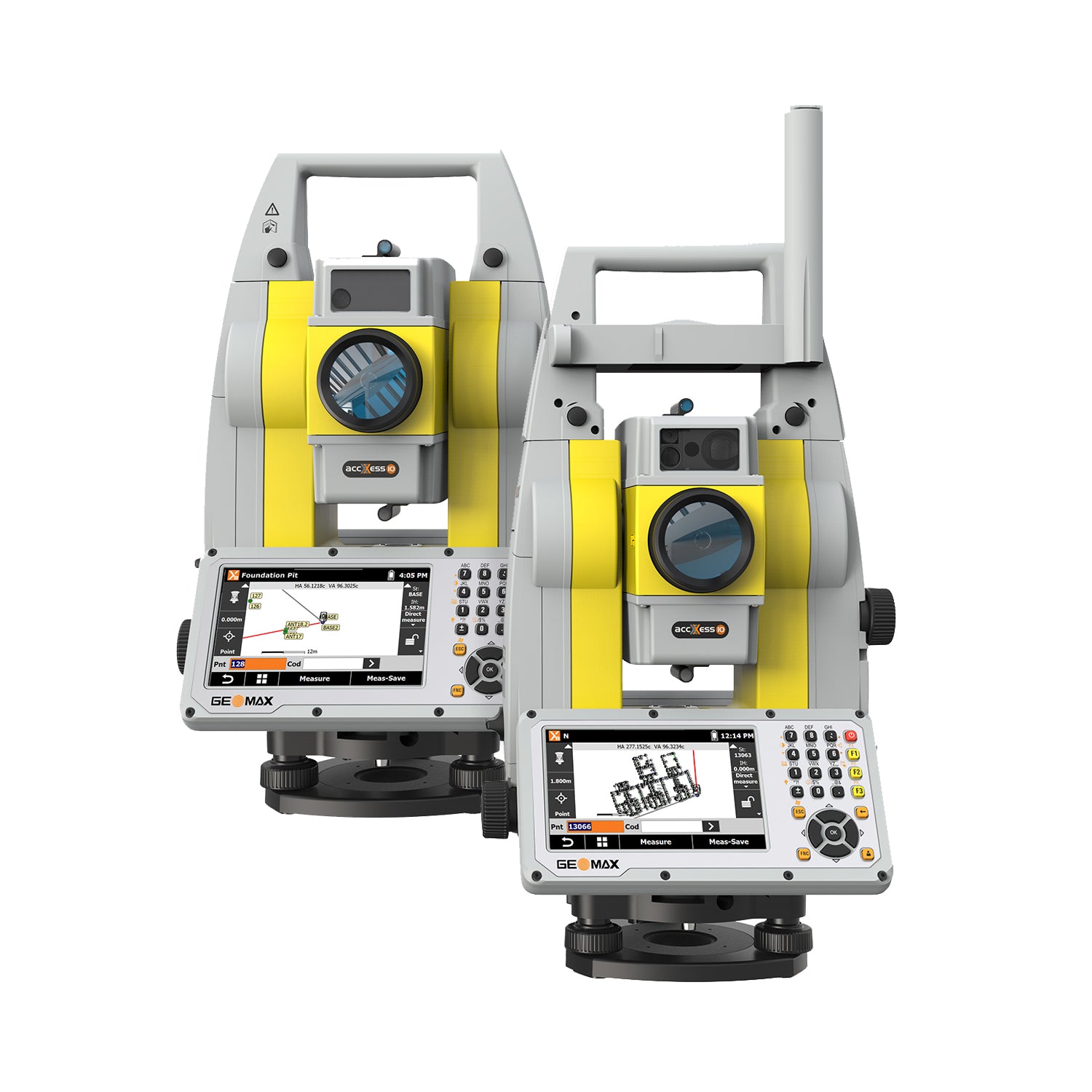 geomax zoom95 and zoom75 robotic total stations