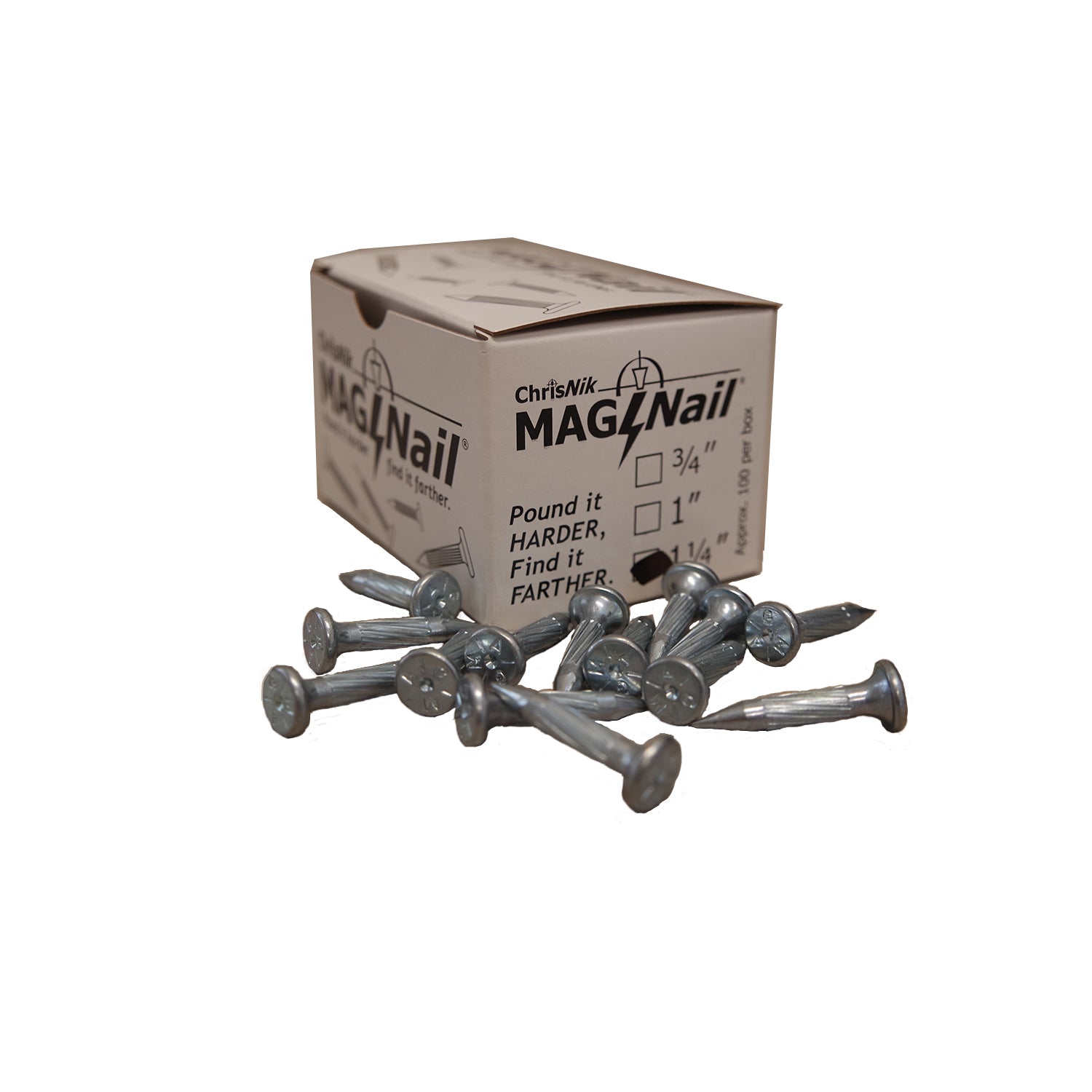 ChrisNik Mag Nails (100/Box) -Nails & Tacks- eGPS Solutions Inc.