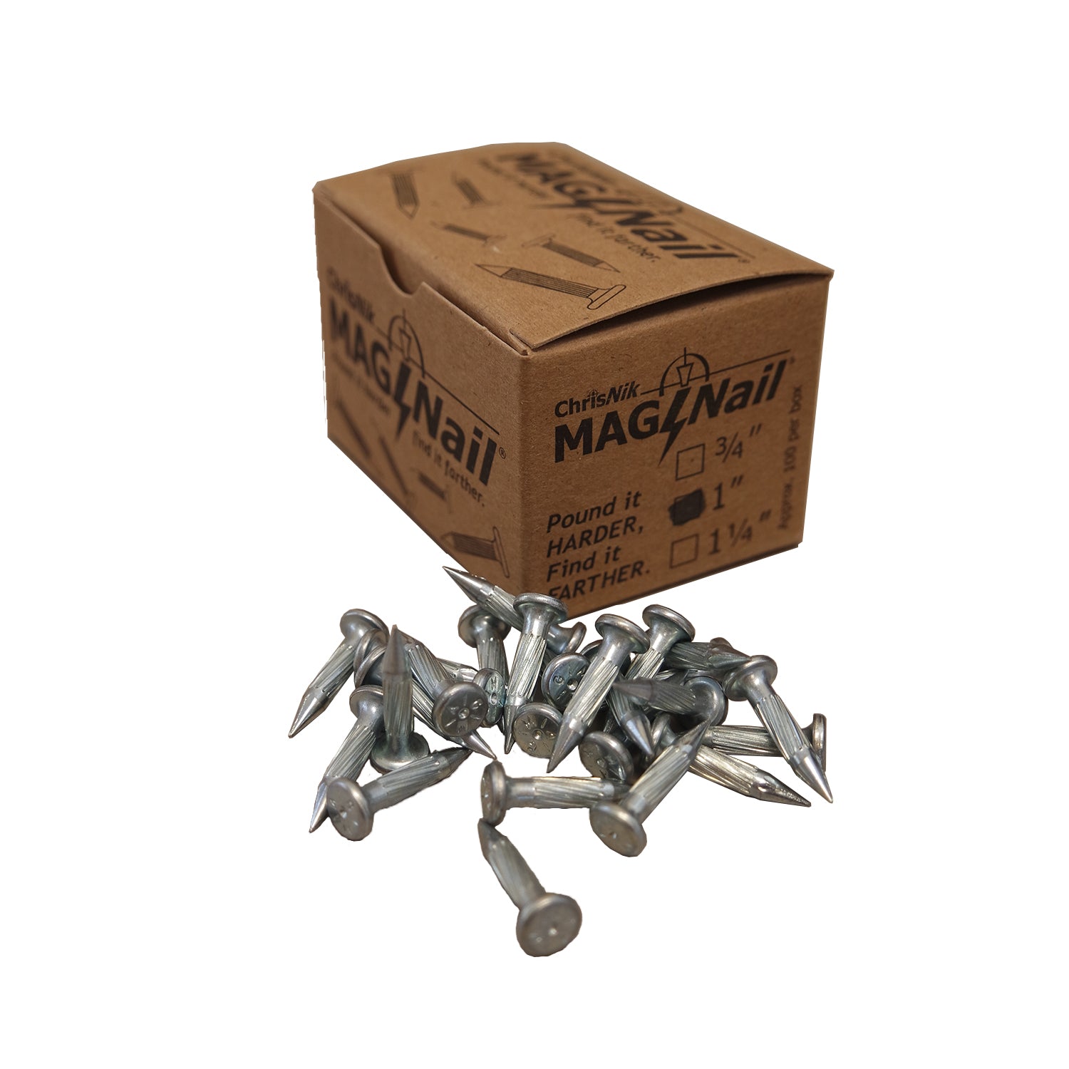 ChrisNik Mag Nails (100/Box) -Nails & Tacks- eGPS Solutions Inc.