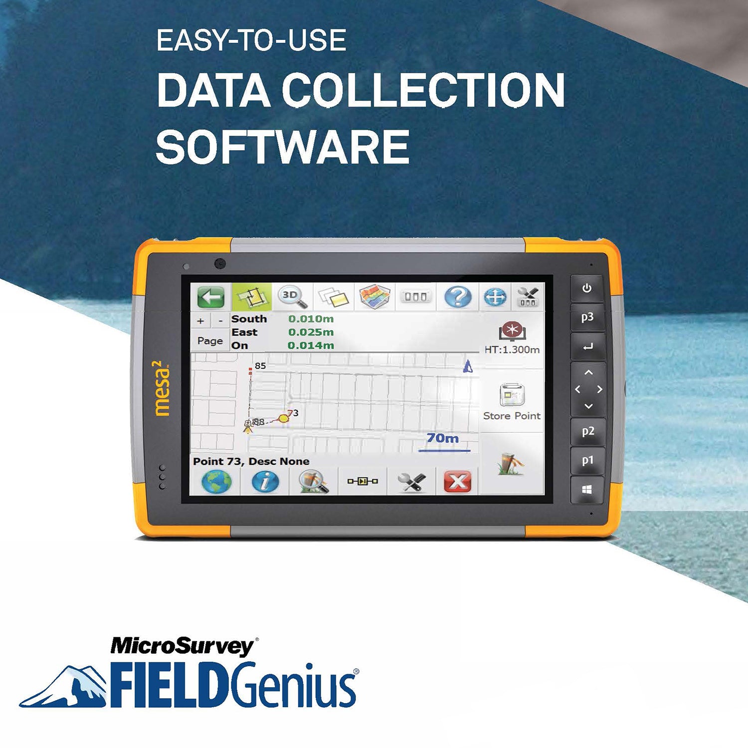 MicroSurvey FieldGenius Software (For Windows) -Software- eGPS Solutions Inc.