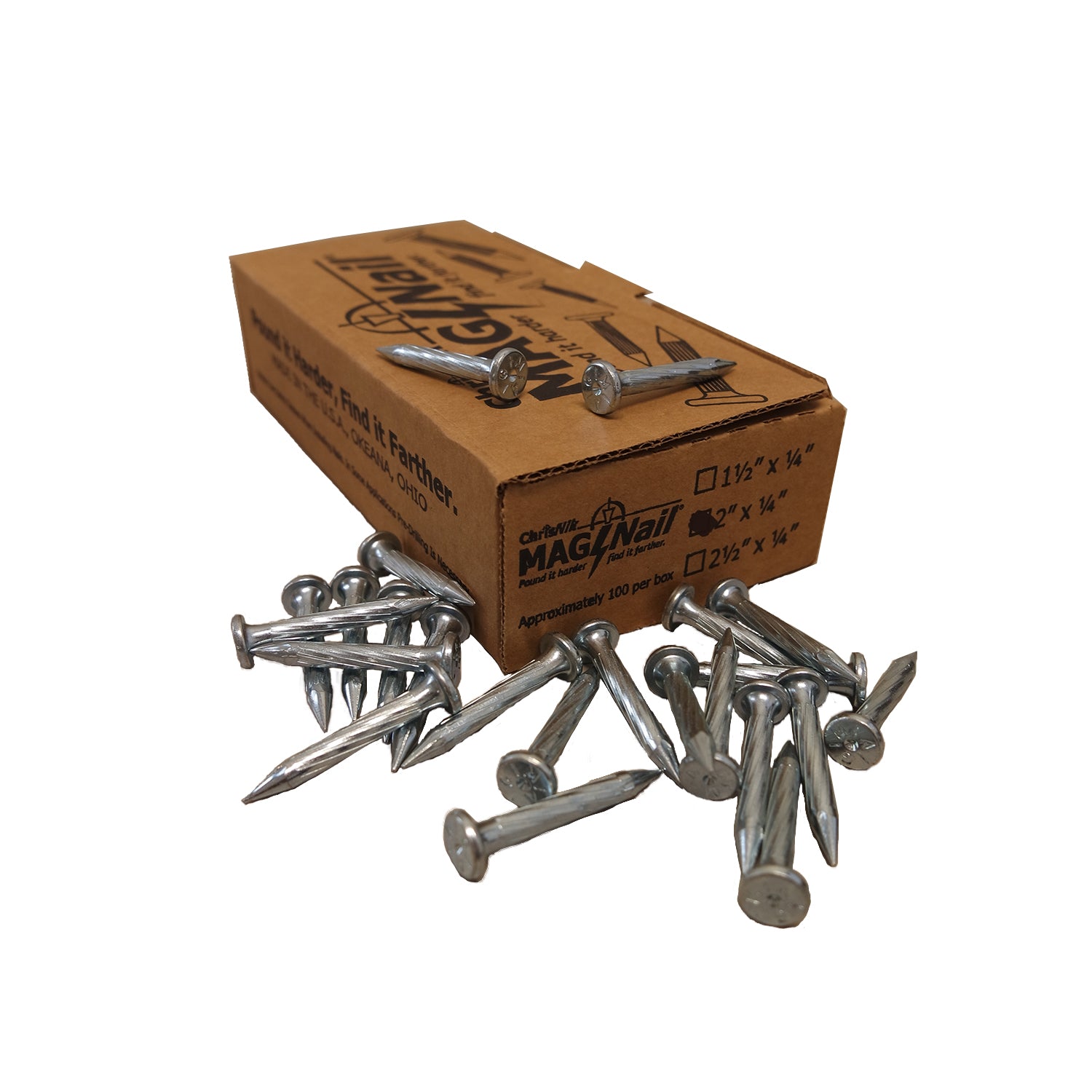 ChrisNik Mag Nails (100/Box) -Nails & Tacks- eGPS Solutions Inc.