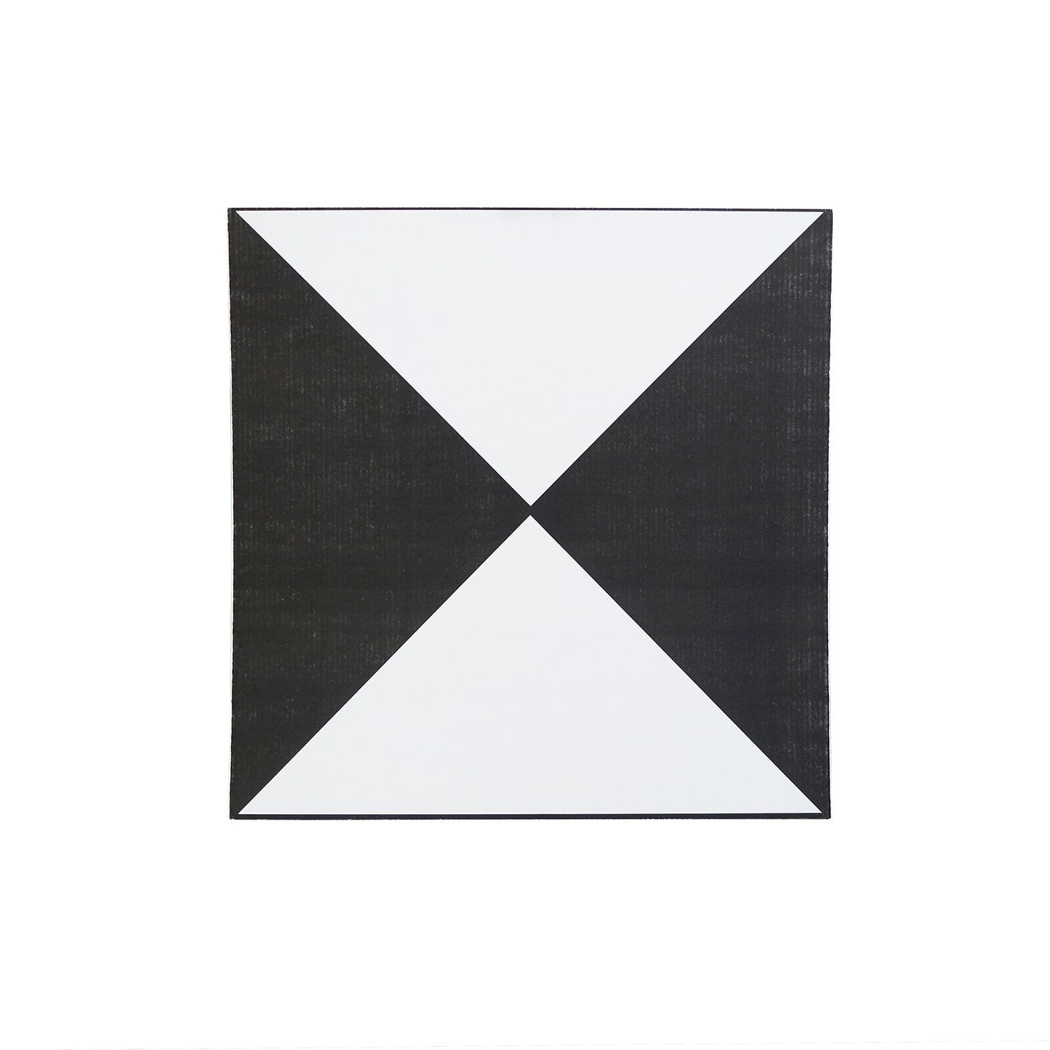 36" Black/White Hourglass Aerial Target -UAV & Drone Accessories- eGPS Solutions Inc.