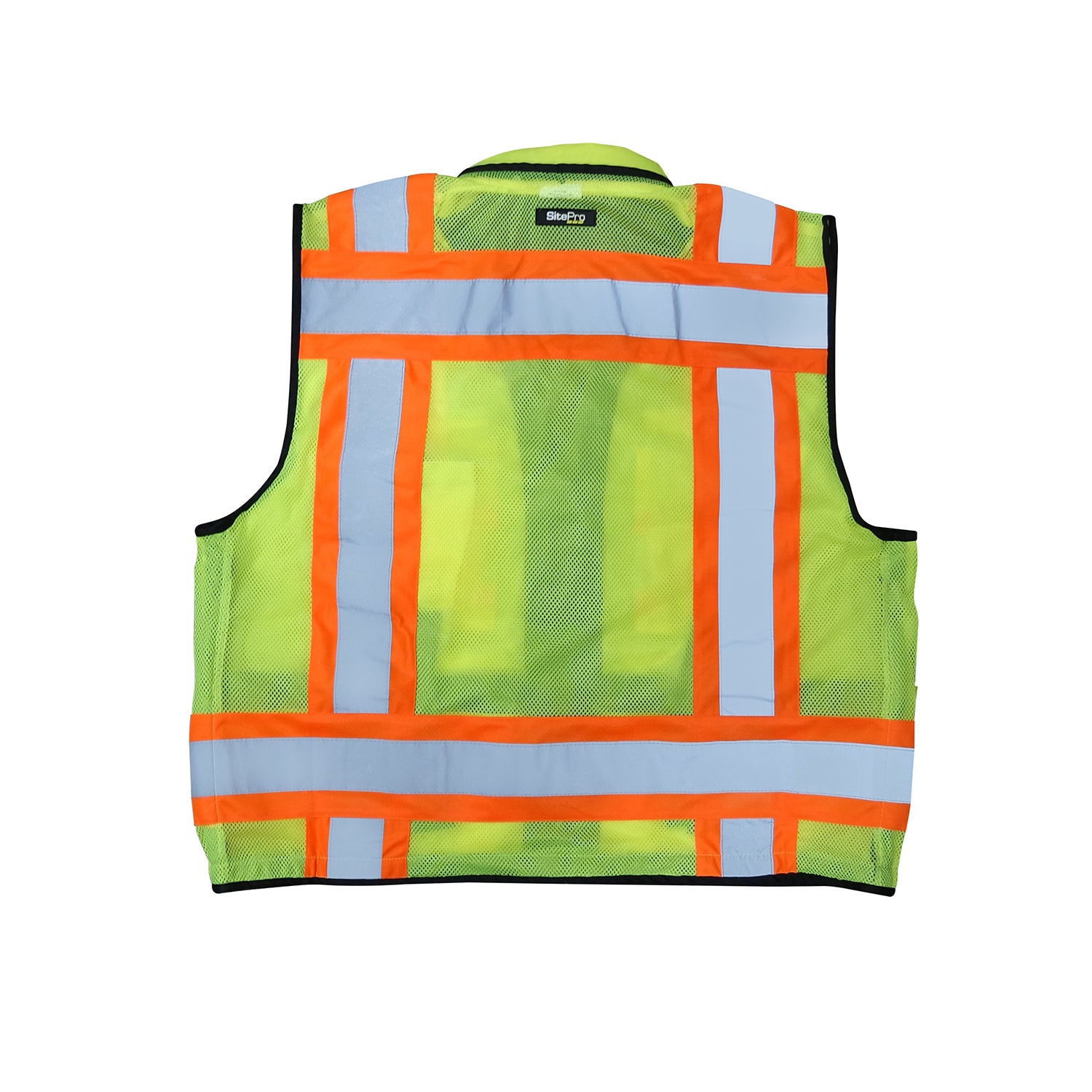 SitePro Premium Surveyor Safety Vest, Class 2 - Lime -Safety- eGPS Solutions Inc.