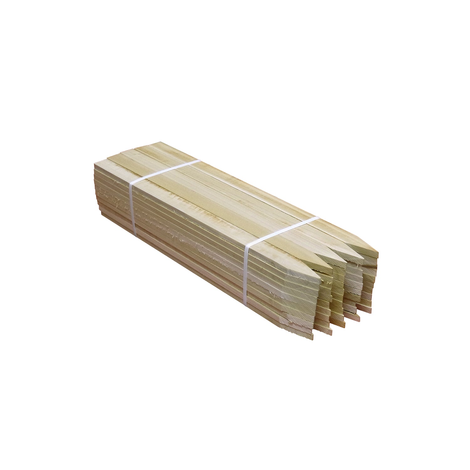 Wood Lath - Hardwood (Bundle of 50) -Wood Stakes and Hubs- eGPS Solutions Inc.
