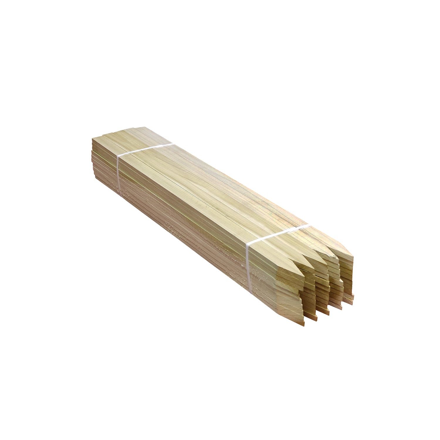 Wood Lath - Hardwood (Bundle of 50) -Wood Stakes and Hubs- eGPS Solutions Inc.