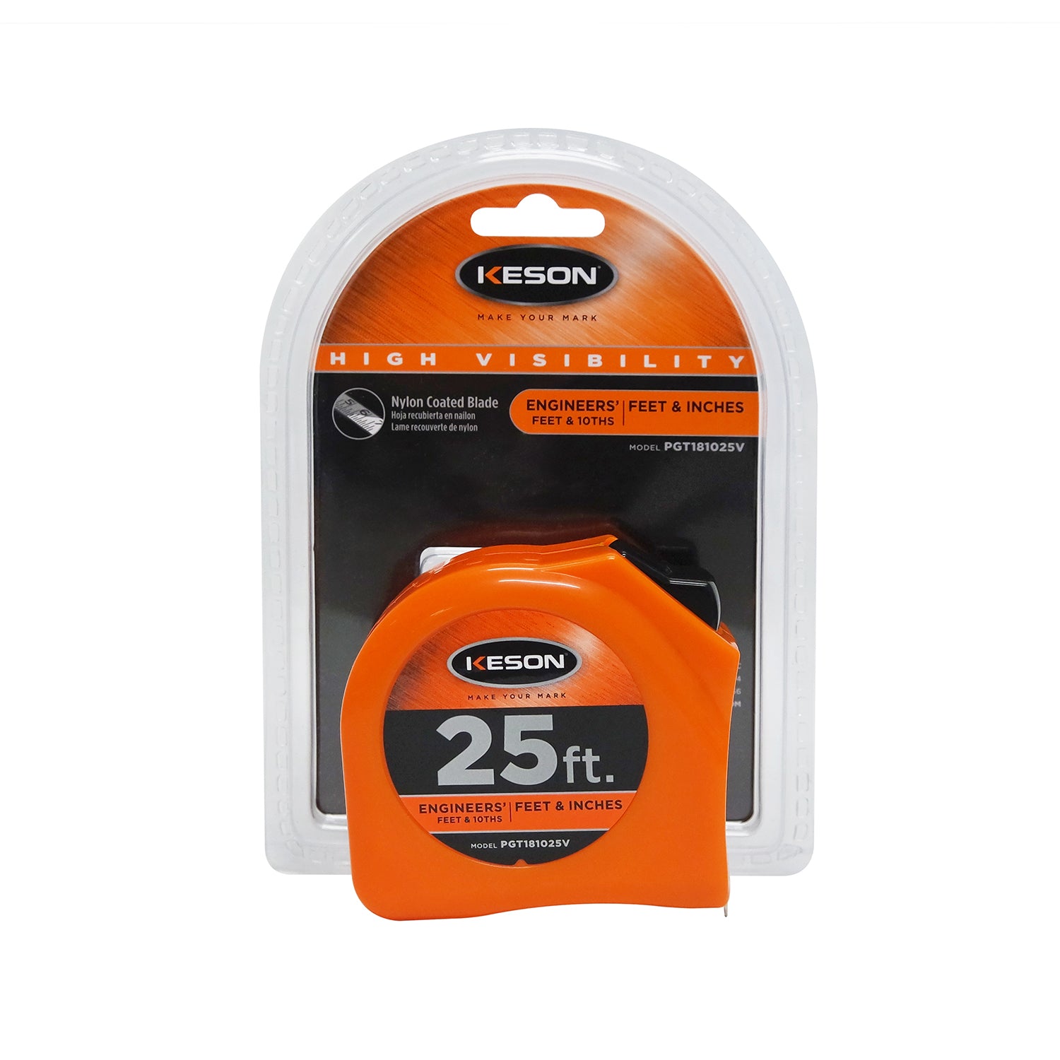 Keson High Visibility Tape Measure -Measurement Tools- eGPS Solutions Inc.