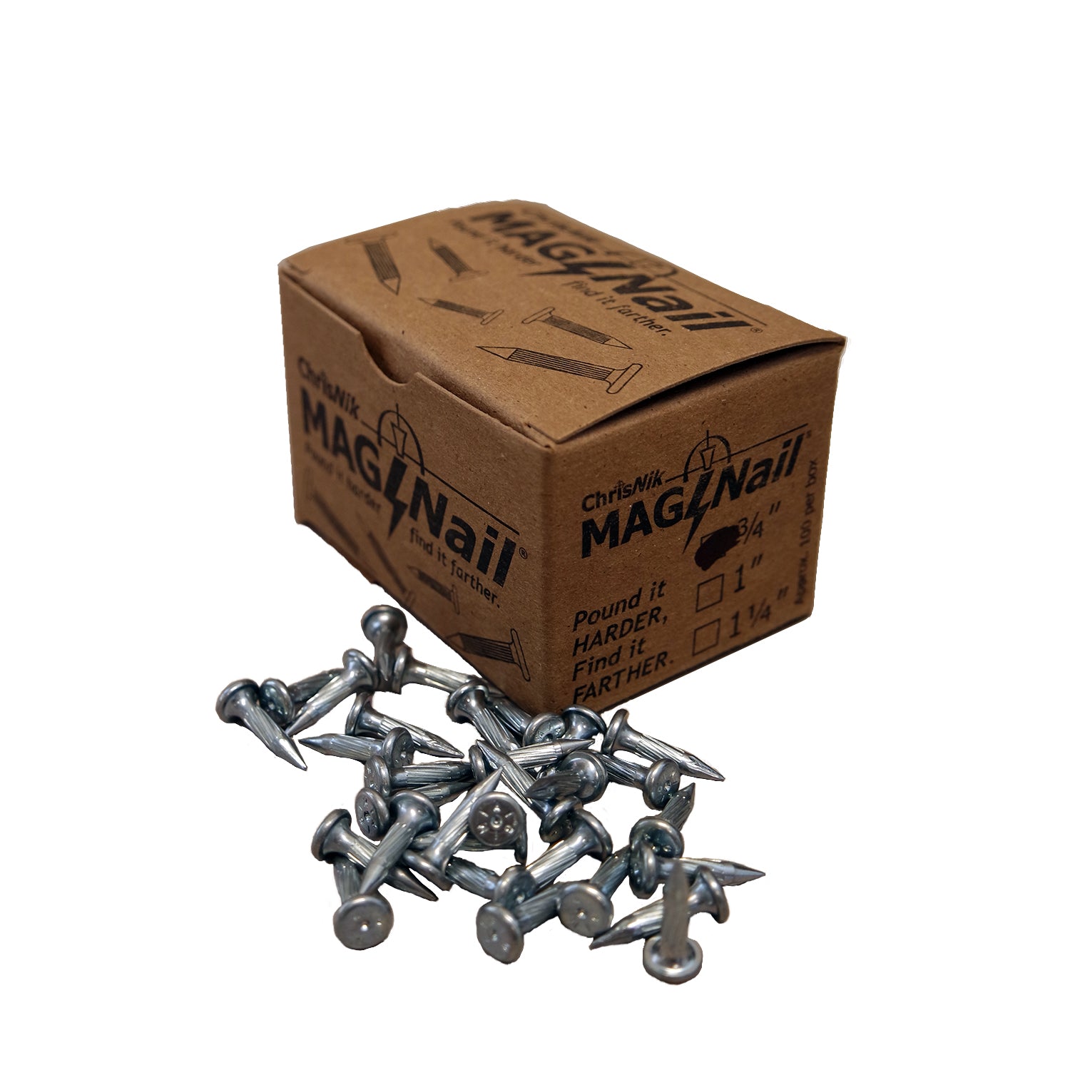 ChrisNik Mag Nails (100/Box) -Nails & Tacks- eGPS Solutions Inc.