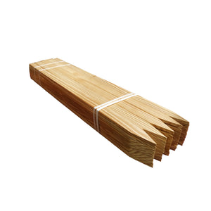Wood Laths - Yellow Pine (Bundle of 50) -Wood Stakes and Hubs- eGPS Solutions Inc.