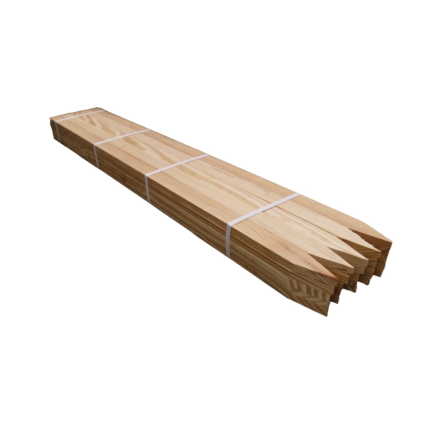 Wood Laths - Yellow Pine (Bundle of 50) -Wood Stakes and Hubs- eGPS Solutions Inc.