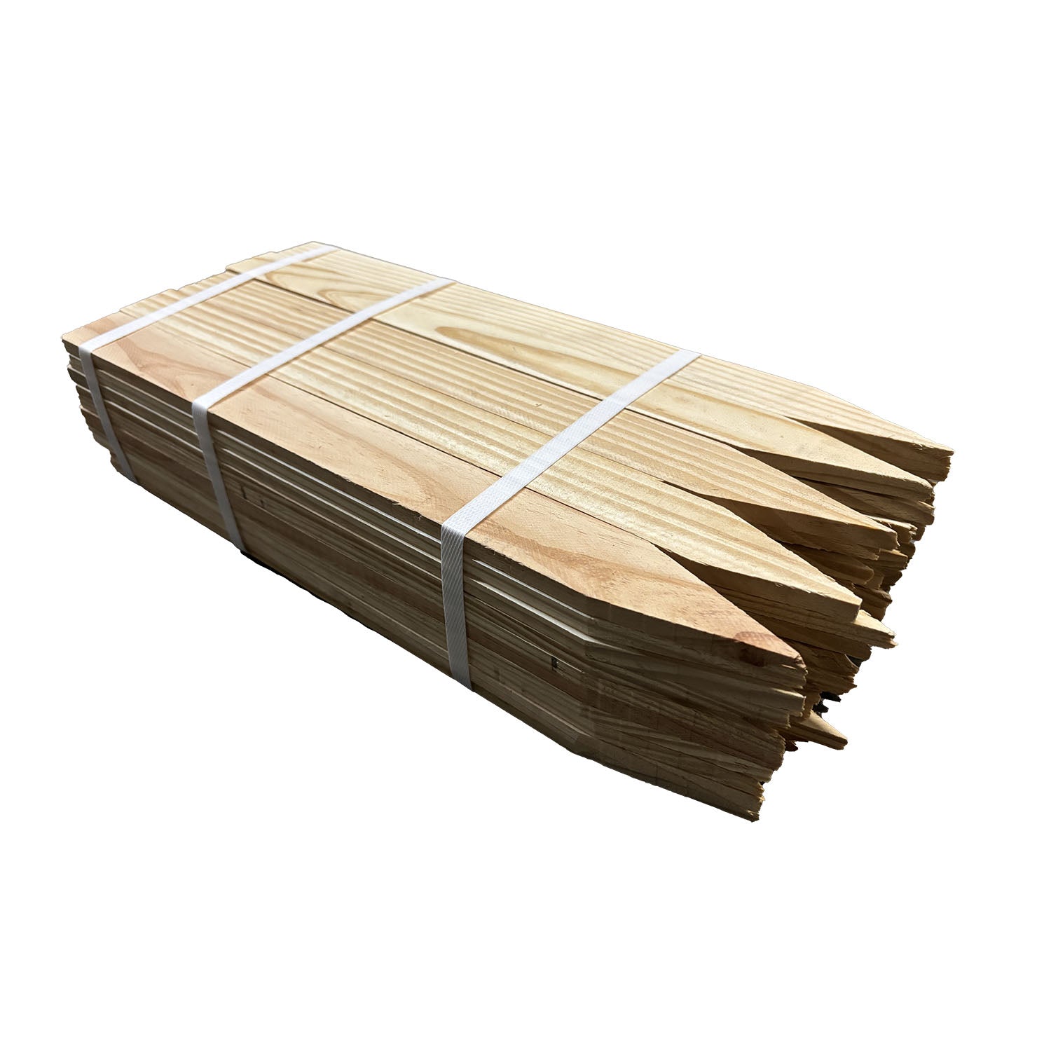 Wood Laths - Yellow Pine (Bundle of 50) -Wood Stakes and Hubs- eGPS Solutions Inc.