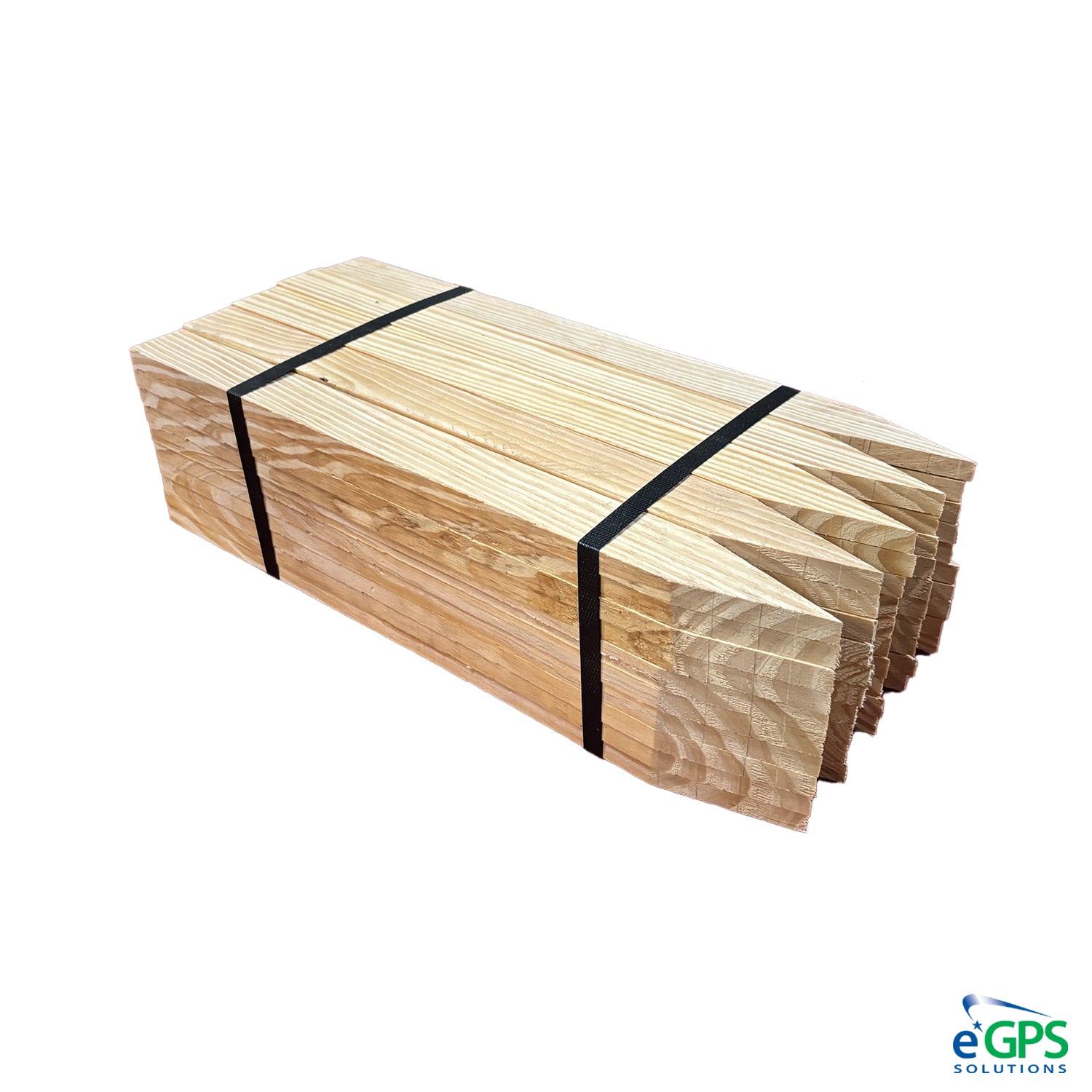 Wood Laths (LS) - Yellow Pine (Bundle of 50) -Wood Stakes and Hubs- eGPS Solutions Inc.