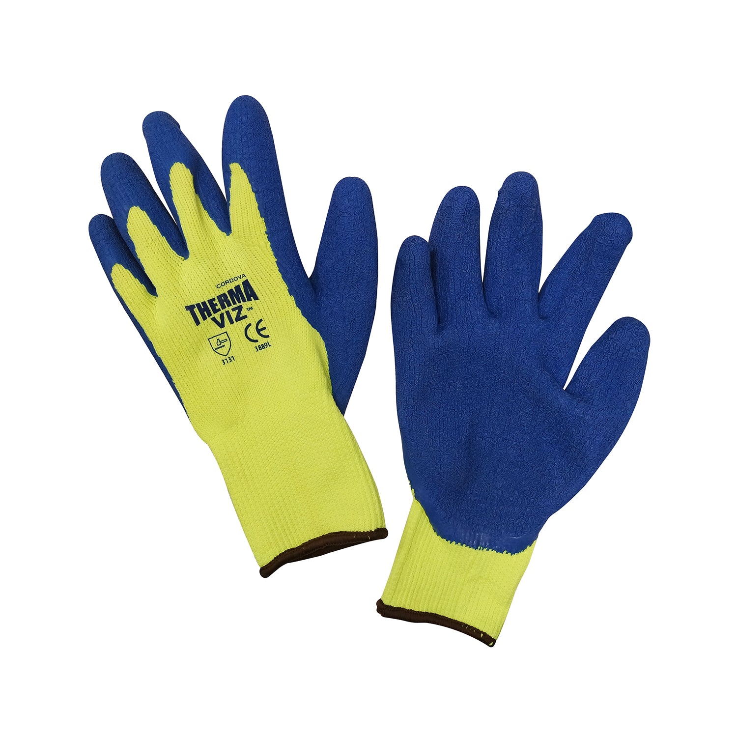 Flexible Thermal Insulated Gloves with Latex Coated Palm -Safety- eGPS Solutions Inc.
