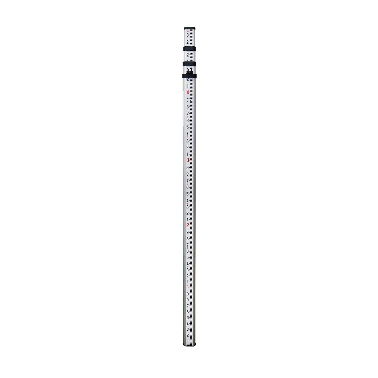 GeoMax 16.4 ft Dual Face Telescopic Level Pole (Ft, 10ths, 100ths) -Rods, Poles & Accessories- eGPS Solutions Inc.