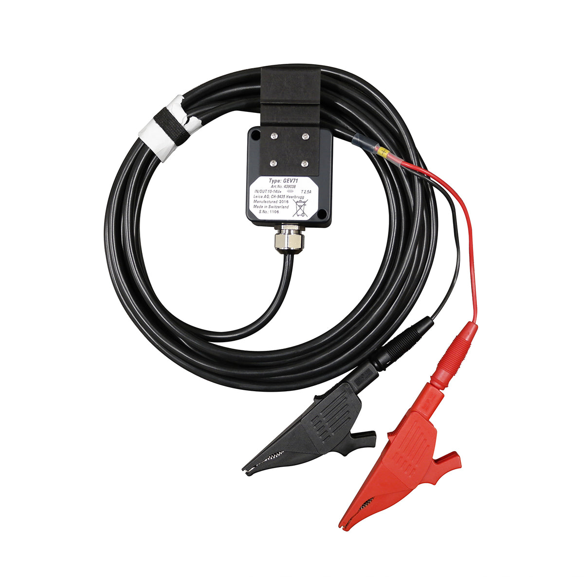 GeoMax GEV71 Car Battery Power Cable -Total Stations- eGPS Solutions Inc.