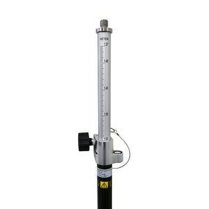 GeoMax ZPC200 Telescopic Carbon Fiber and Aluminum GNSS Pole -Rods, Poles & Accessories- eGPS Solutions Inc.