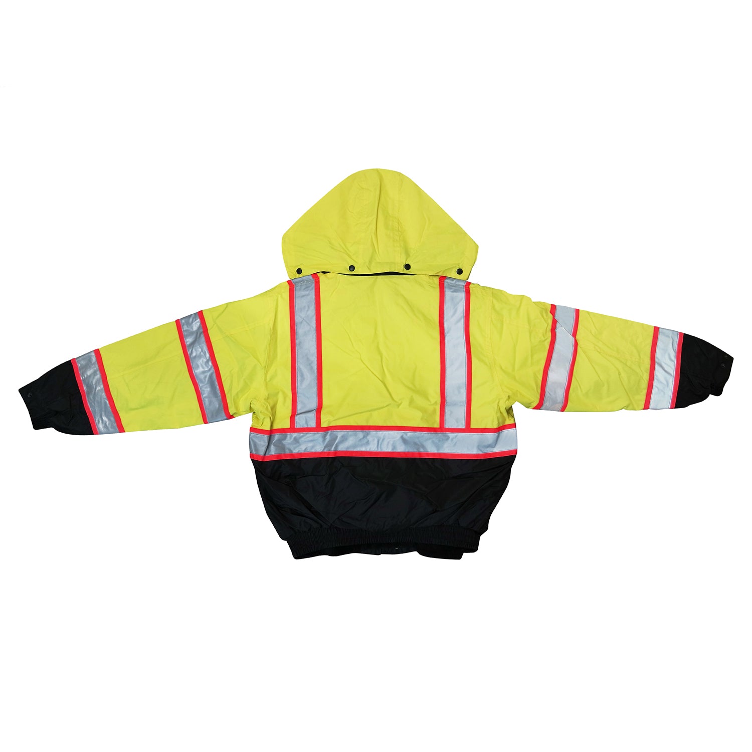 Omni 3-Season Waterproof Thermal Jacket - Neon Yellow -Safety- eGPS Solutions Inc.