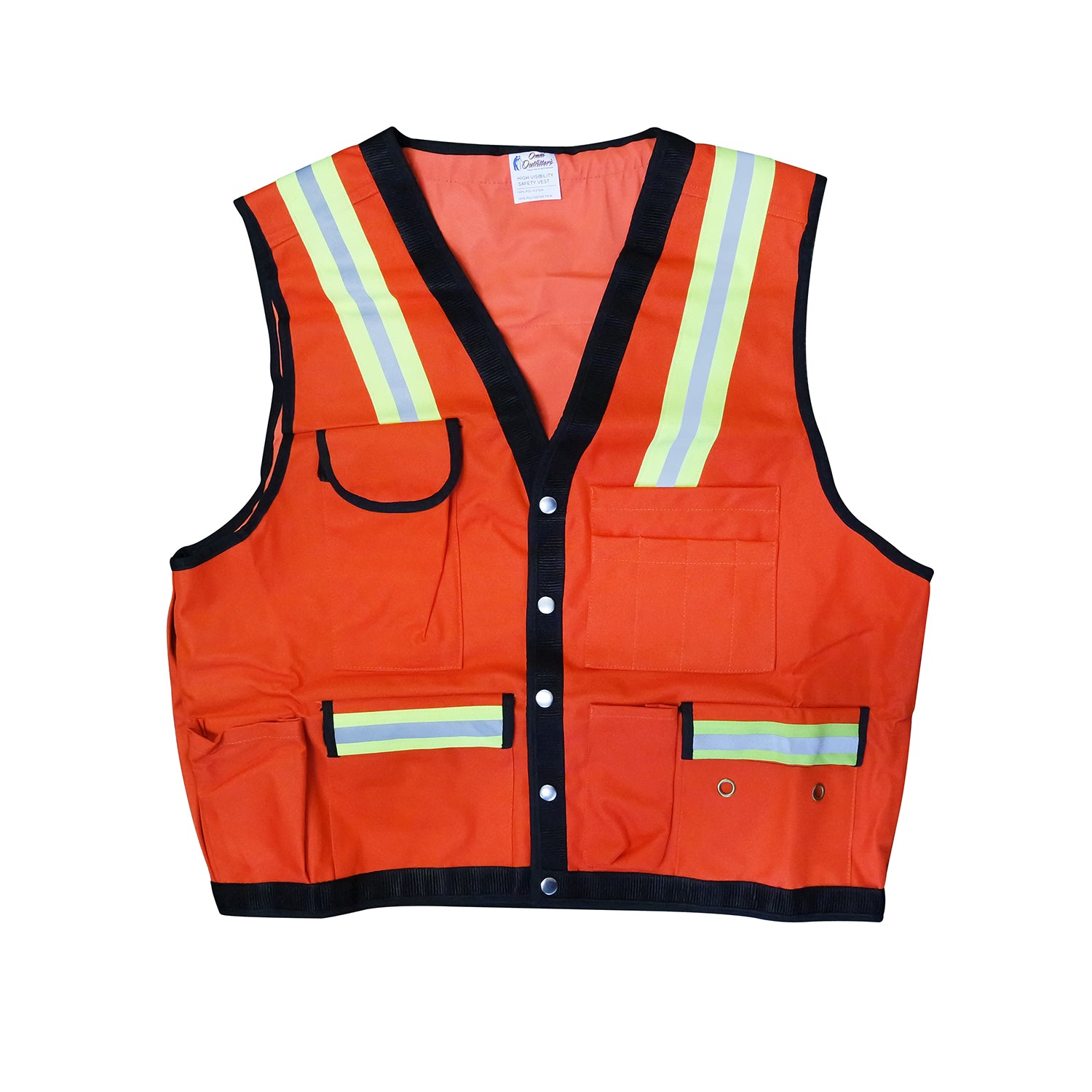 Omni Surveyors Utility Vest - Orange -Safety- eGPS Solutions Inc.