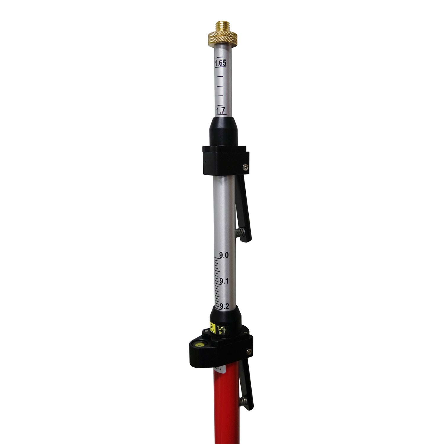 SECO 12 ft Quick Release Telescopic Prism Pole w/ Adjustable Tip -Rods, Poles & Accessories- eGPS Solutions Inc.