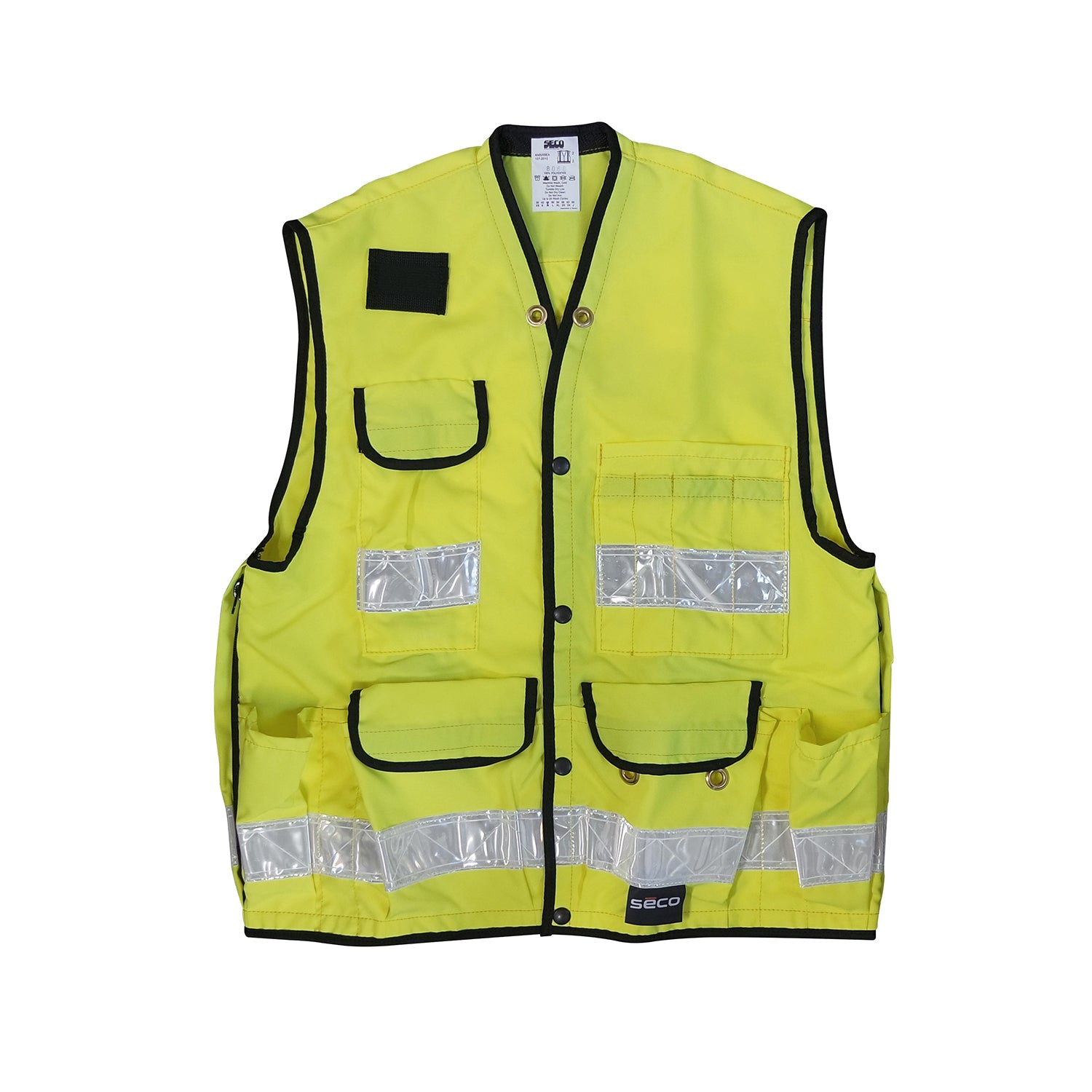 SECO Lightweight Safety Vest, ANSI Class 2 - Lime -Safety- eGPS Solutions Inc.