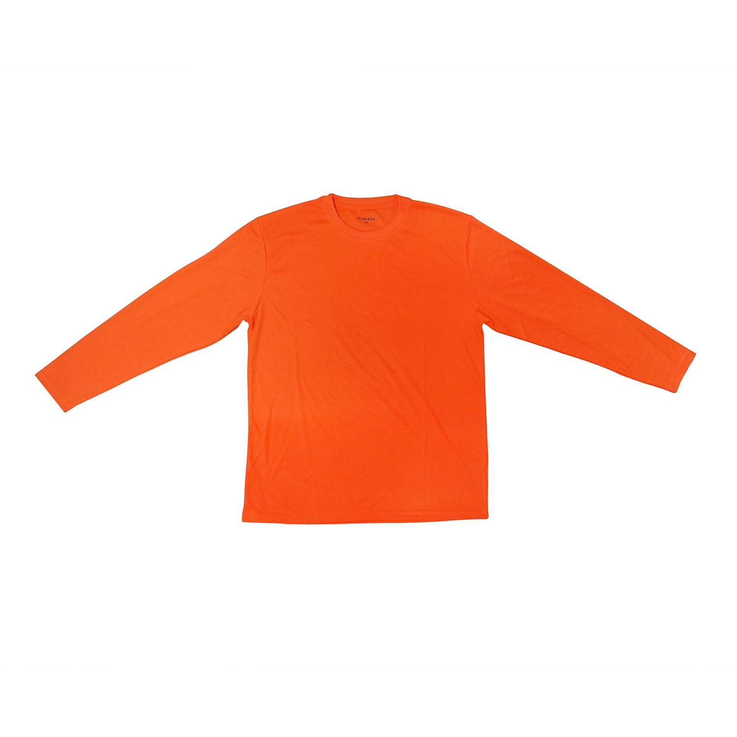 Safety Work Hi-Vis Long Sleeve T-Shirt - Orange -Safety- eGPS Solutions Inc.