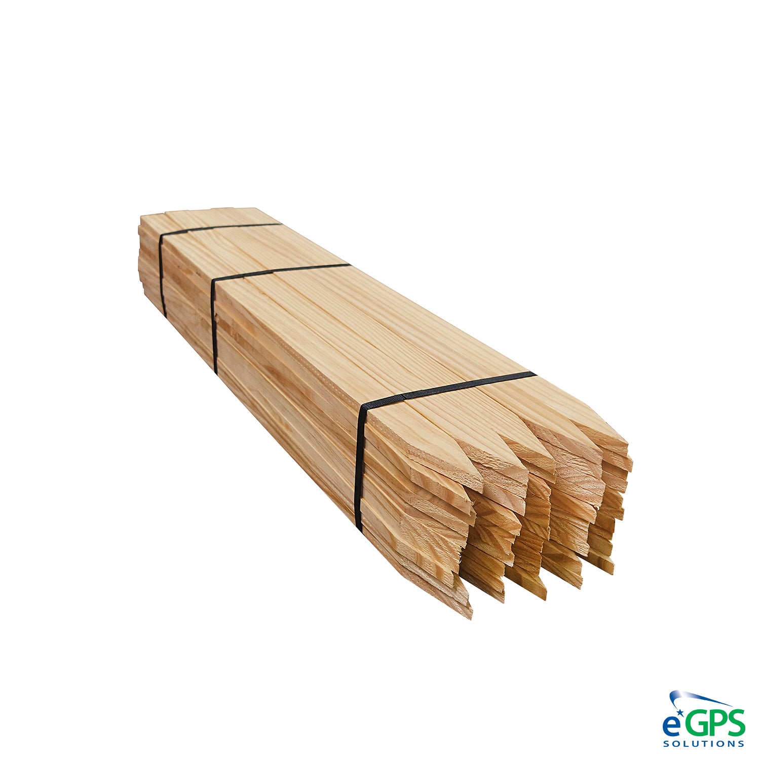 Wood Laths (LS) - Yellow Pine (Bundle of 50) -Wood Stakes and Hubs- eGPS Solutions Inc.