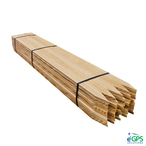 Wood Laths (LS) - Yellow Pine (Bundle of 50) -Wood Stakes and Hubs- eGPS Solutions Inc.