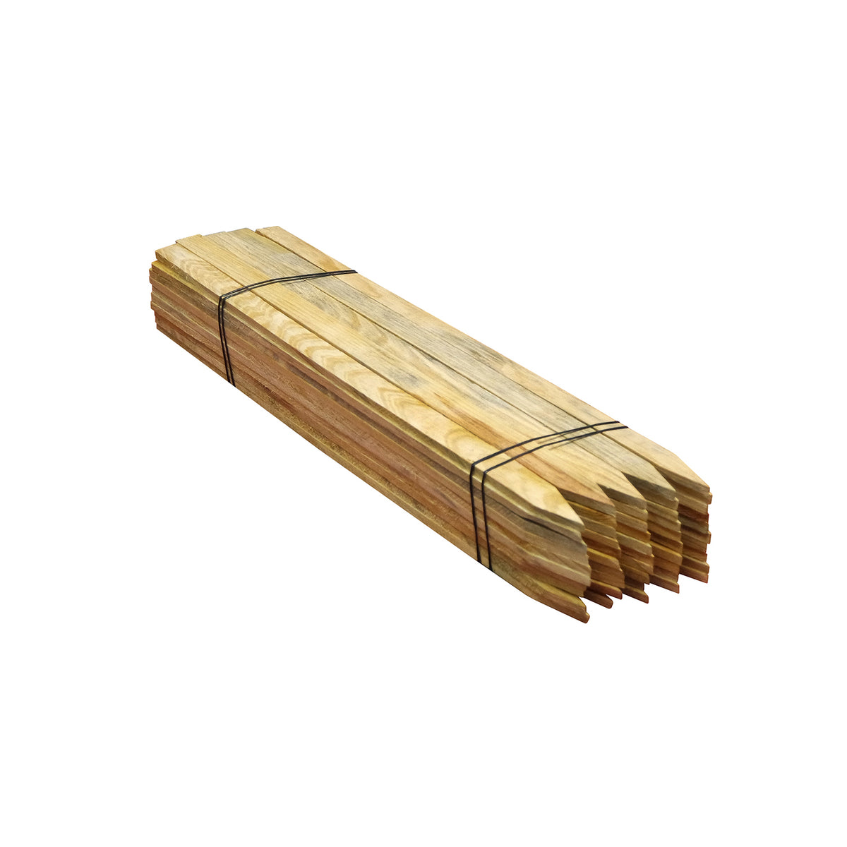 Wood Lathes - Pitch Pine (Bundle of 50) -Wood Stakes and Hubs- eGPS Solutions Inc.