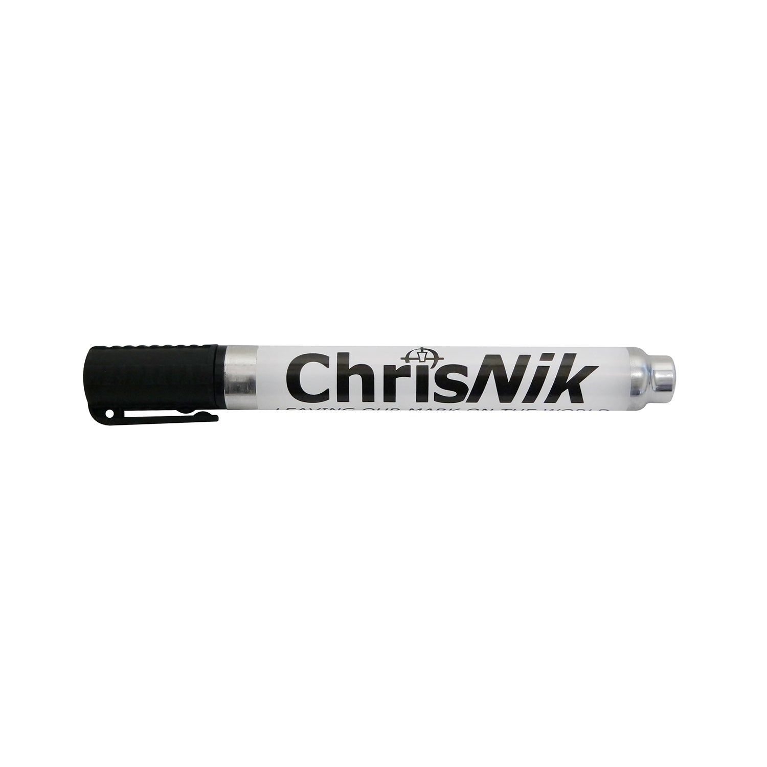 ChrisNik Chisel Tip Permanent Marker - Black, 12 ct -Marking Supplies- eGPS Solutions Inc.