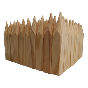 Wood Hubs 8-100 - Pine (Bundle of 100) -Wood Stakes and Hubs- eGPS Solutions Inc.