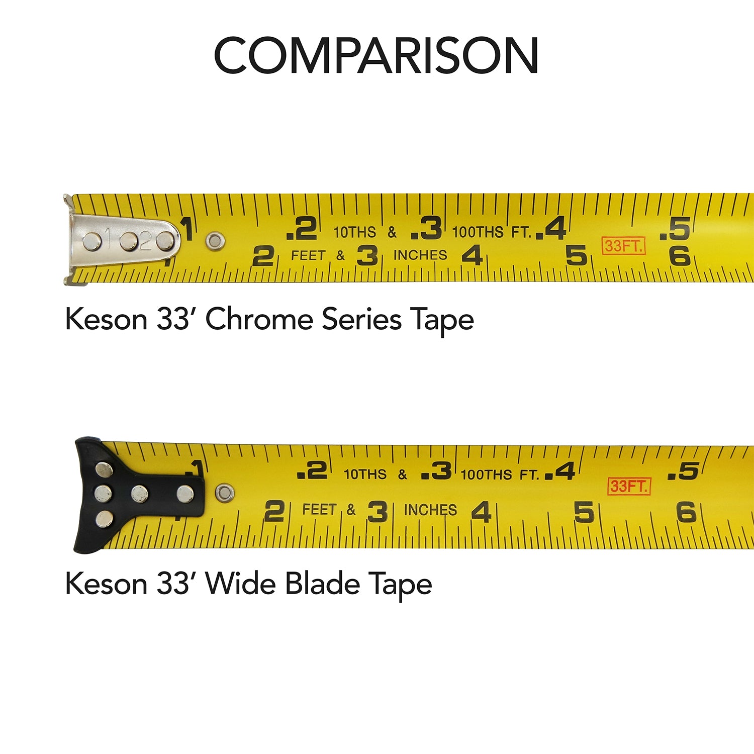 Keson Wide Blade Tape Measure