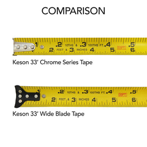 Keson Wide Blade Tape Measure -Measurement Tools- eGPS Solutions Inc.