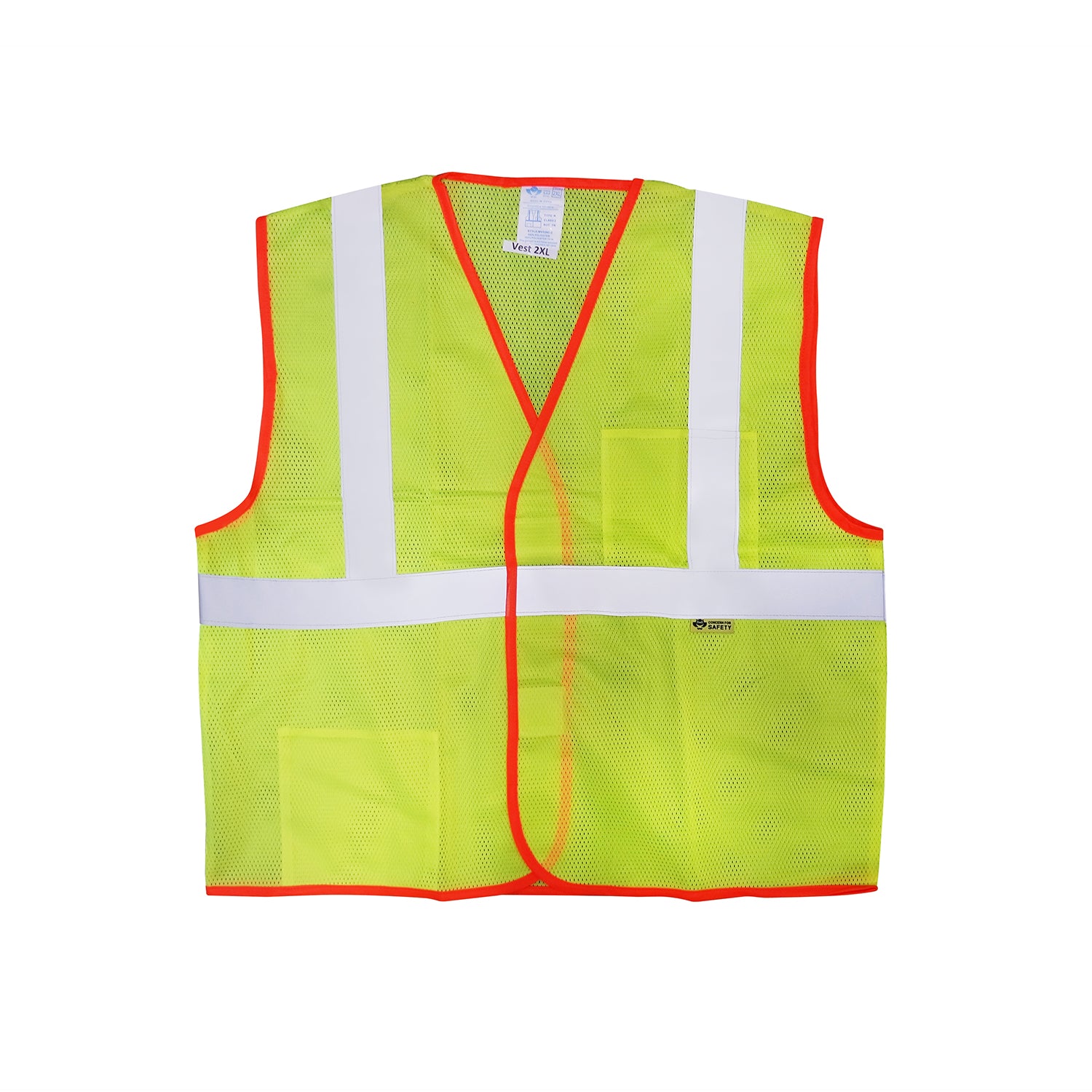 WW Safety Vest - 2XL, Lime -Safety- eGPS Solutions Inc.